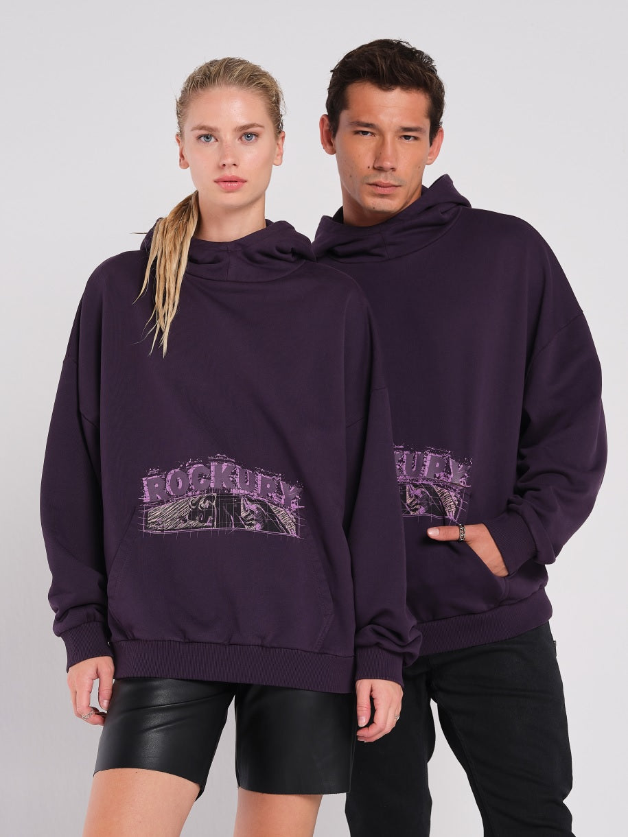 Purpley Unisex Hoodie