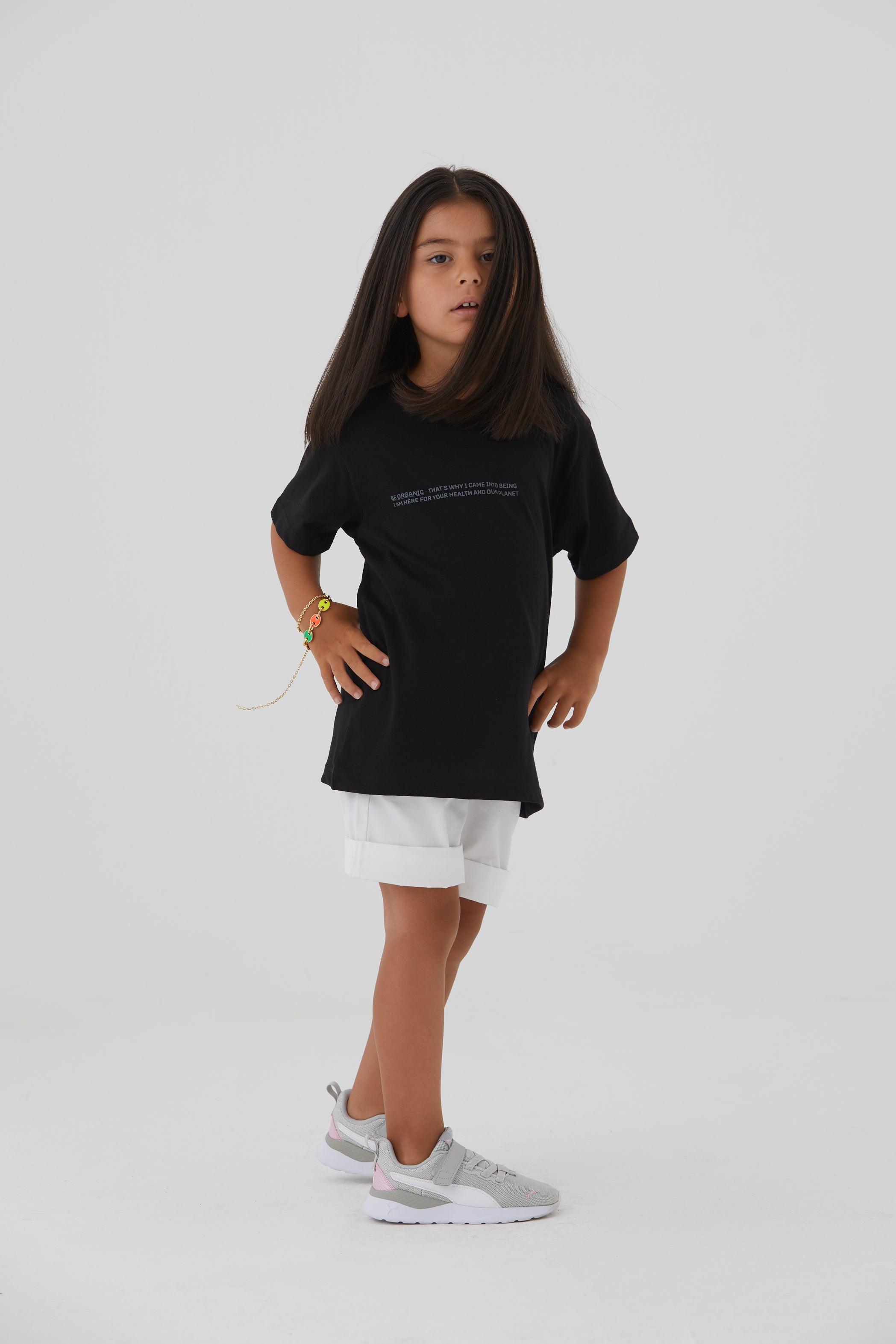 Quoc Kids T-Shirt Black