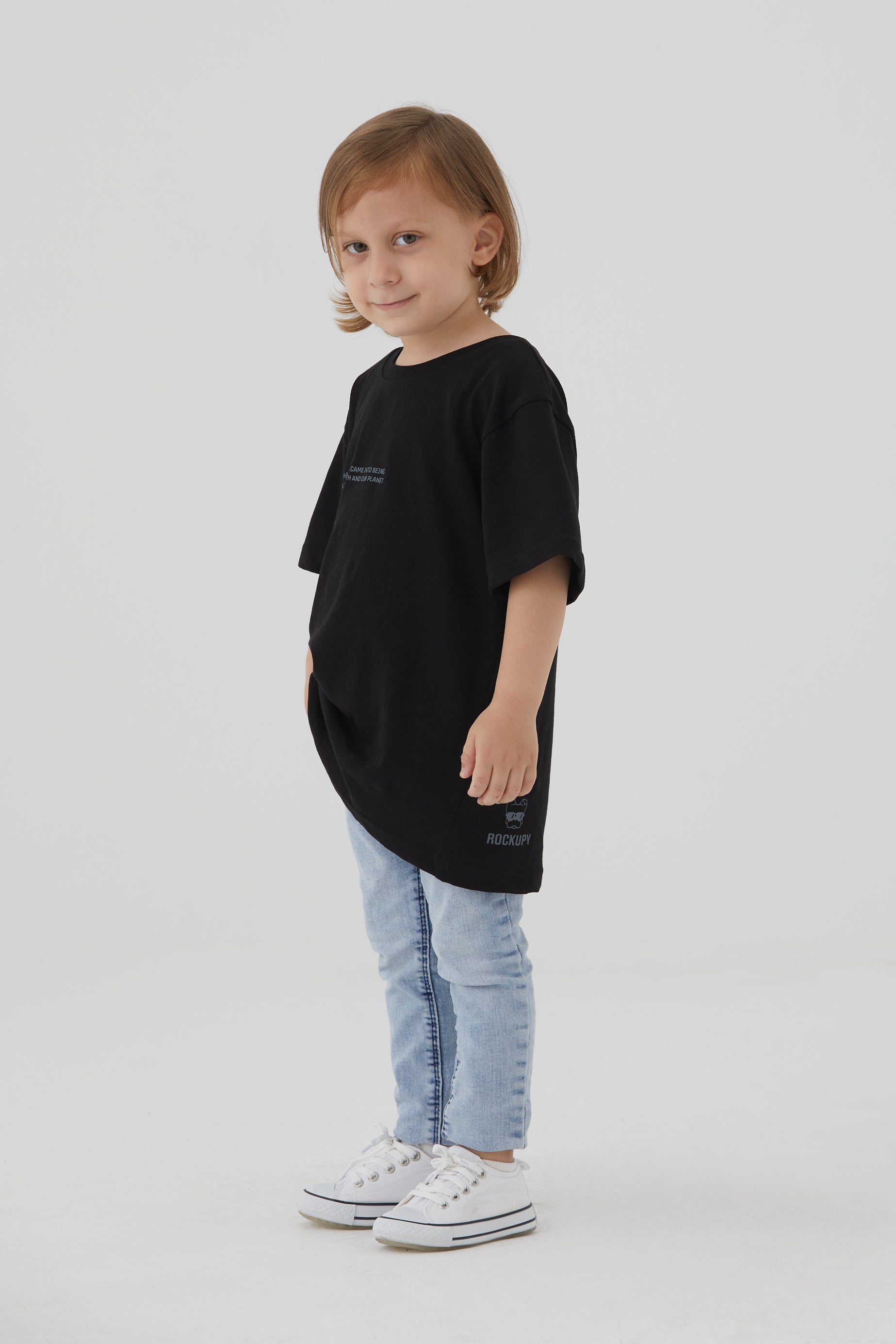 Quoc Kids T-Shirt Black